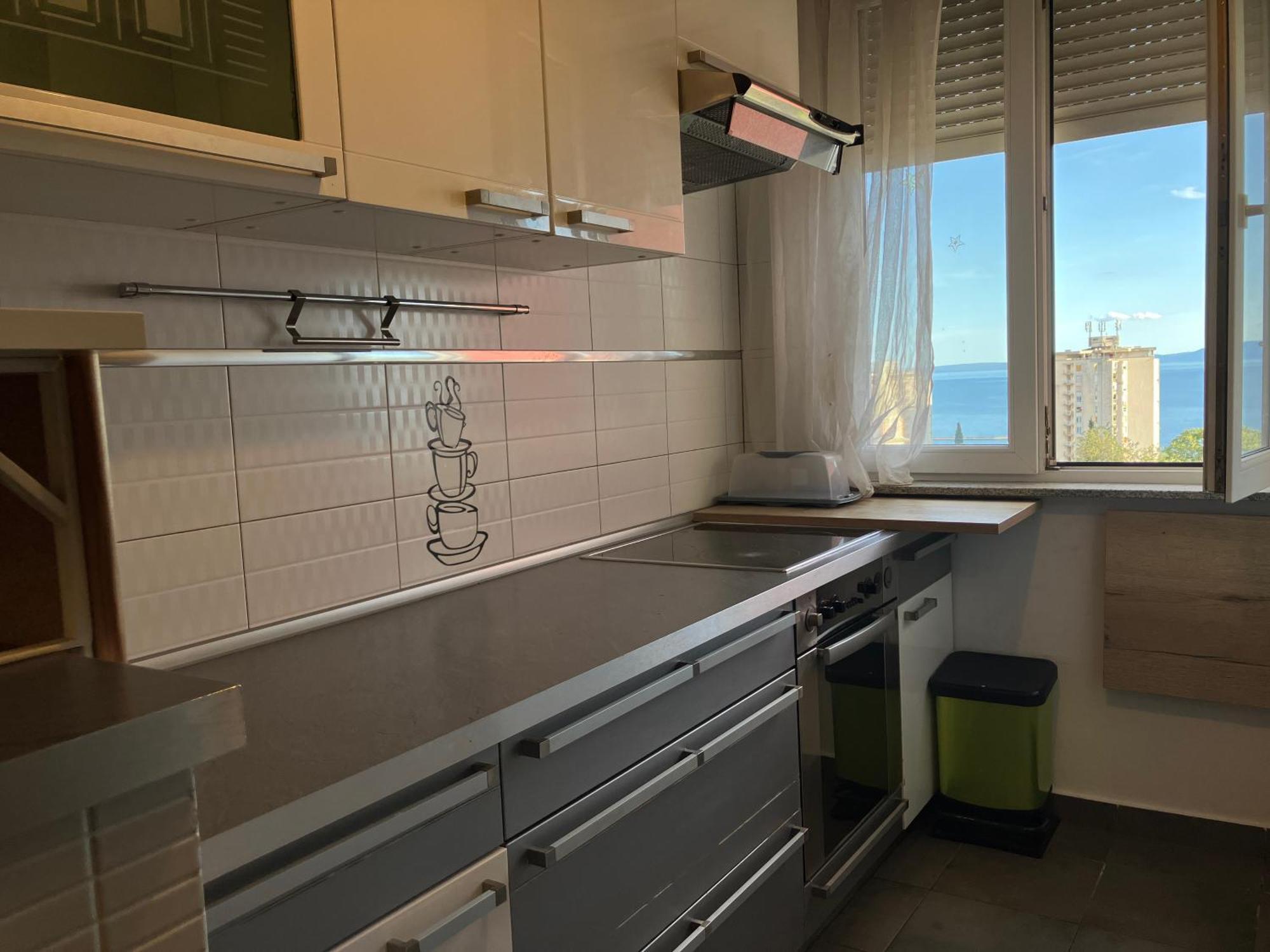 Apartmán Rijeka Sea View For 2 Exteriér fotografie