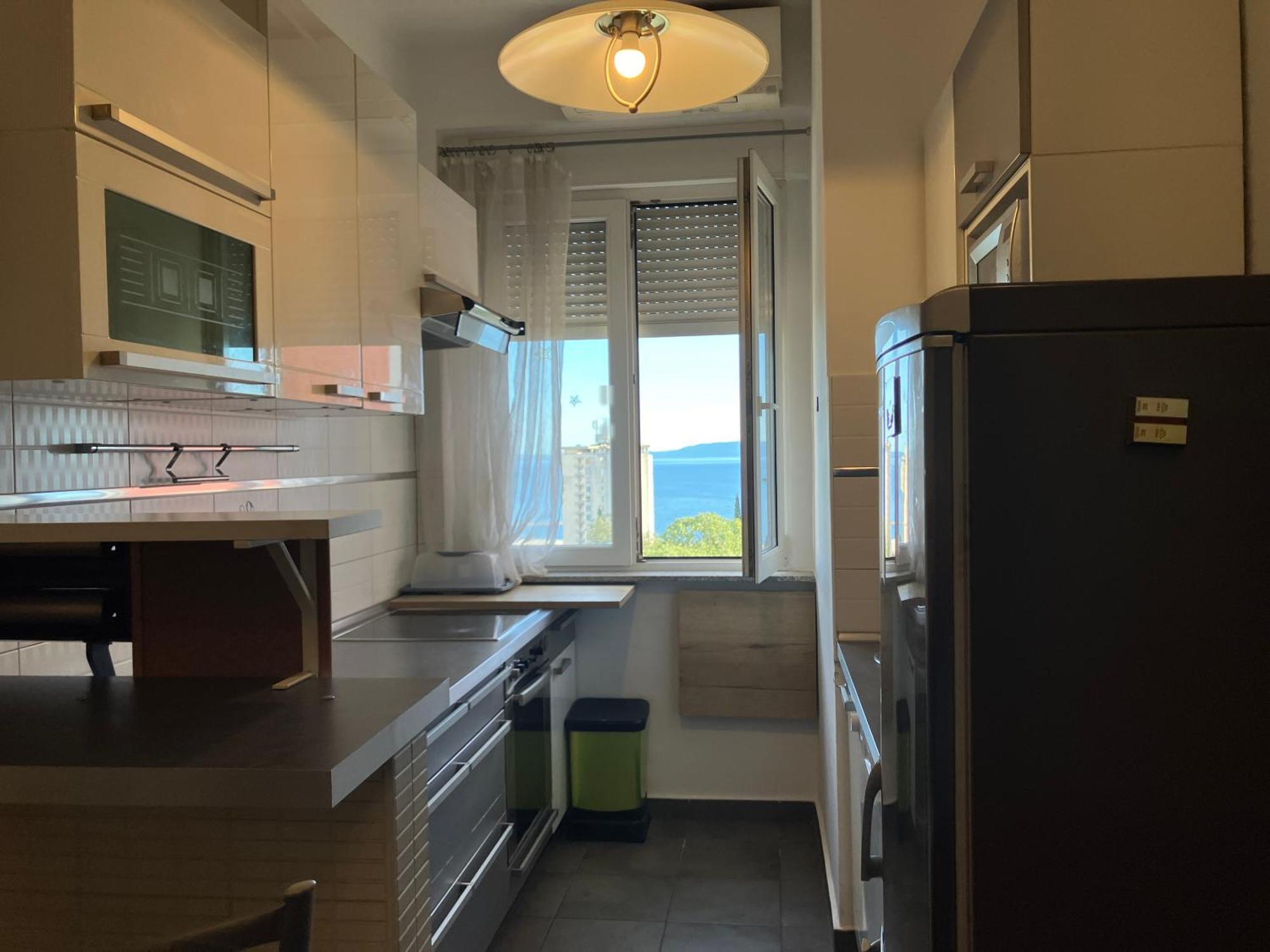 Apartmán Rijeka Sea View For 2 Exteriér fotografie
